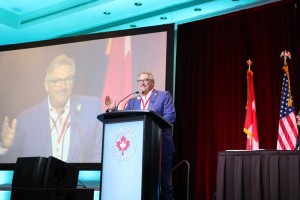 François Laporte, president of Teamsters Canada